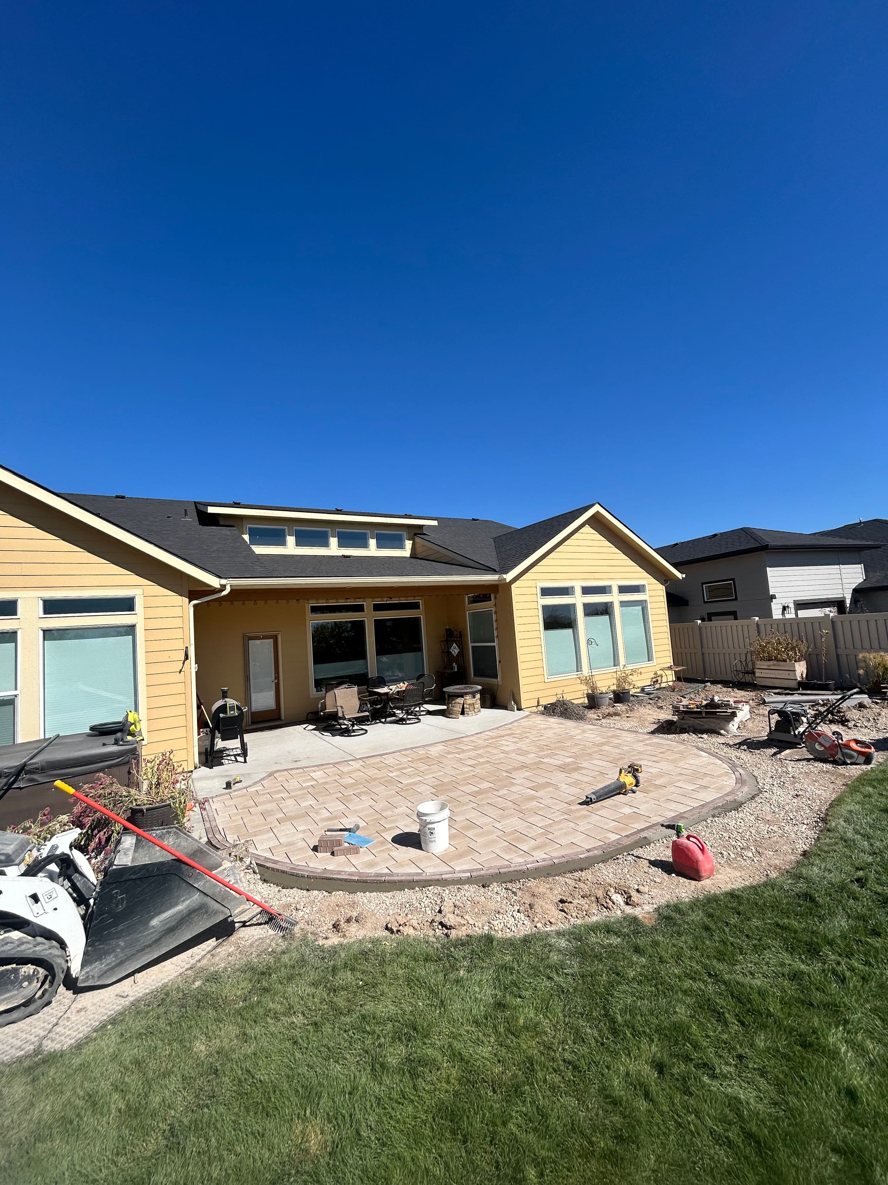 Project Nampa Backyard Makeover with Unilock Paver Patio image