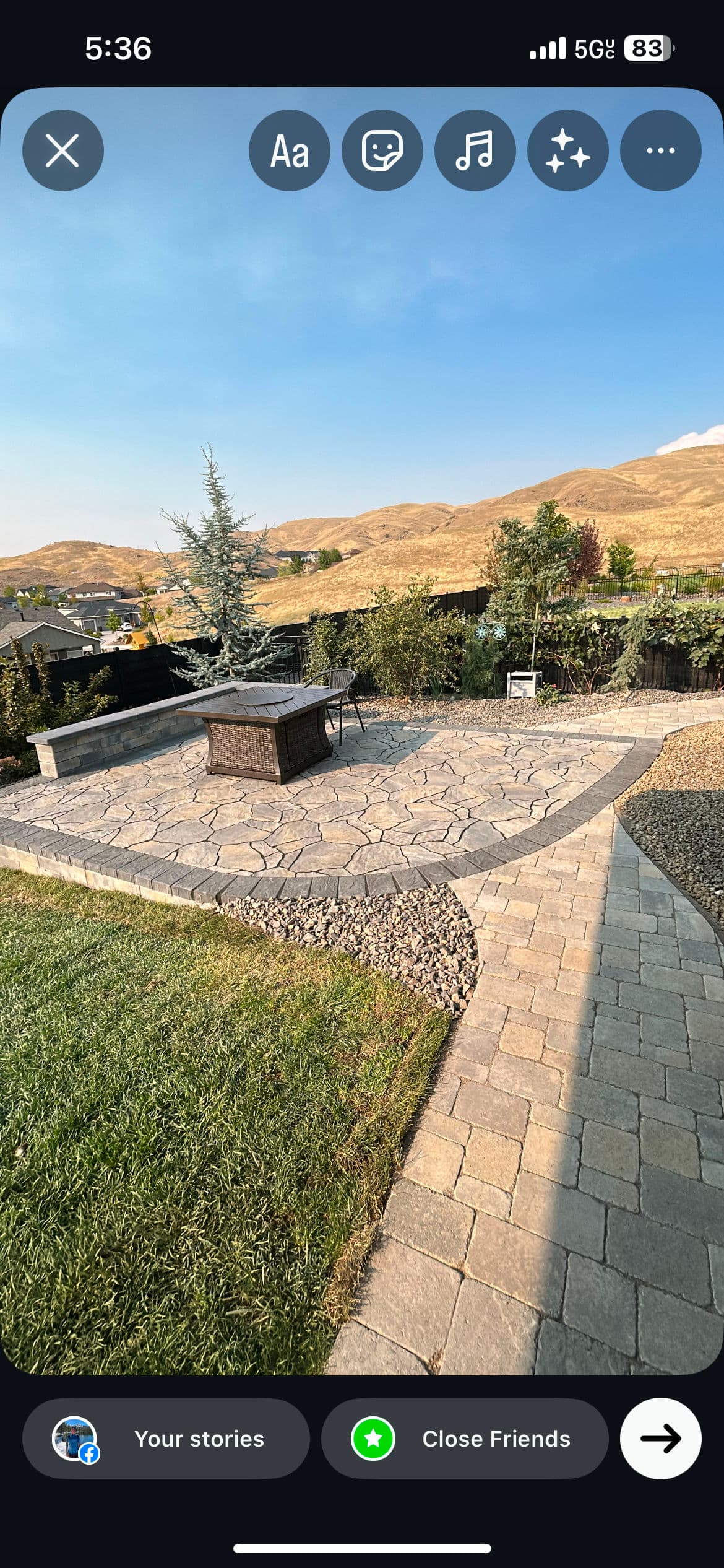 Gallery photos for Stunning Paver and Flagstone Patios Completed: Image #2